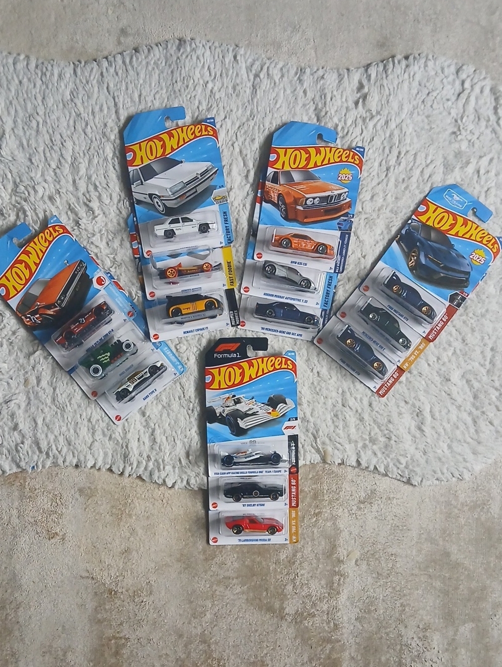 Hot Wheels Kids Toy Car Pack Assorted 15 Cars.